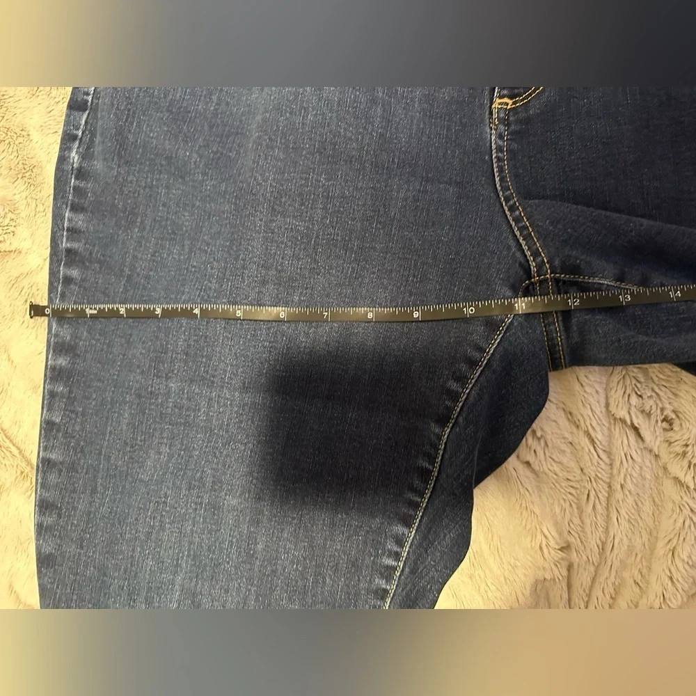 St. John's Bay Dark Blue Women's Skinny Jeans - Picture 5 of 14
